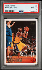 1996 Topps #138 Kobe Bryant PSA 8