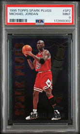 1995 Topps Spark Plugs #SP2 Michael Jordan PSA 9