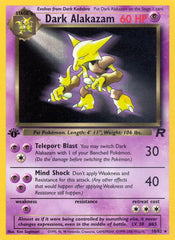 Dark Alakazam (18) Rare Team Rocket 18/82 LP