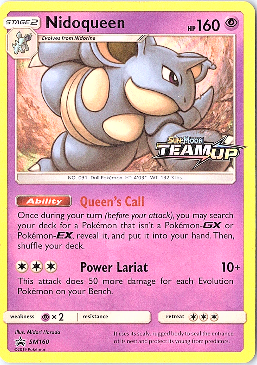 Nidoqueen - (Prerelease) Promo SM Promos SM160 LP