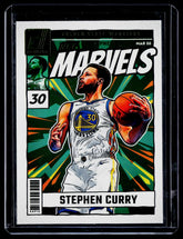 2024-25 Donruss - Net Marvels Stephen Curry 9 Basketball Golden State Warriors