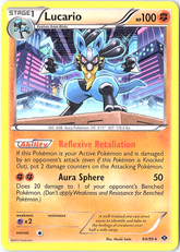 Lucario Holo Rare Next Destinies 64/99 NM