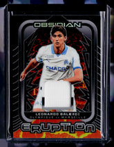 Leonardo Balerdi Panini Obsidian - Eruption ER-LB /199 NM