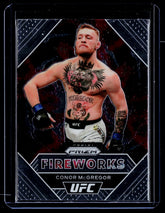Conor McGregor Panini Prizm UFC - Fireworks 1 NM