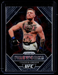 Conor McGregor Panini Prizm UFC - Fireworks 1 NM