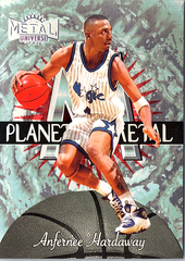 1997-98 Metal Universe - Planet Metal Anfernee Hardaway 7 PM Orlando Magic