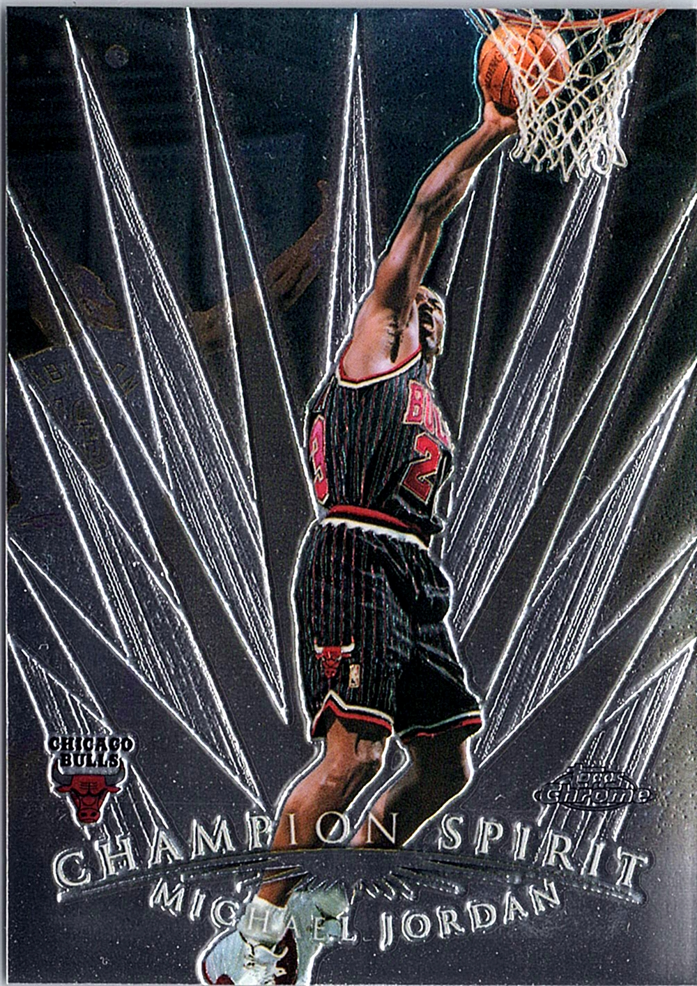 Michael Jordan Topps Chrome - Champion Spirit CS1 NM