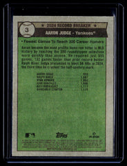 Aaron Judge Topps Heritage 3 NM