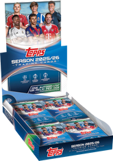 2025/26 Topps UEFA Club Competitions Soccer Hobby Box