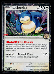 Hop's Snorlax (EB Games) (Cosmos Holo) Journey Together 117/159 NM