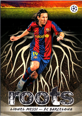 Lionel Messi Topps UEFA Club Competitions - Roots RT-15 NM