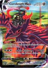 Corviknight VMAX Ultra Rare SWSH12: Silver Tempest Trainer Gallery TG19/TG30 NM