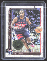 2025-26 Topps - Rainbow Foilboard Alex Sarr 96 Basketball Washington Wizards