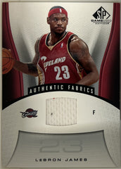 LeBron James SP Game Used 116 NM
