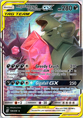 Mega Sableye & Tyranitar GX Ultra Rare SM - Unified Minds 126/236 NM