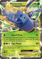 Heracross EX Ultra Rare XY - Furious Fists 4/111 NM