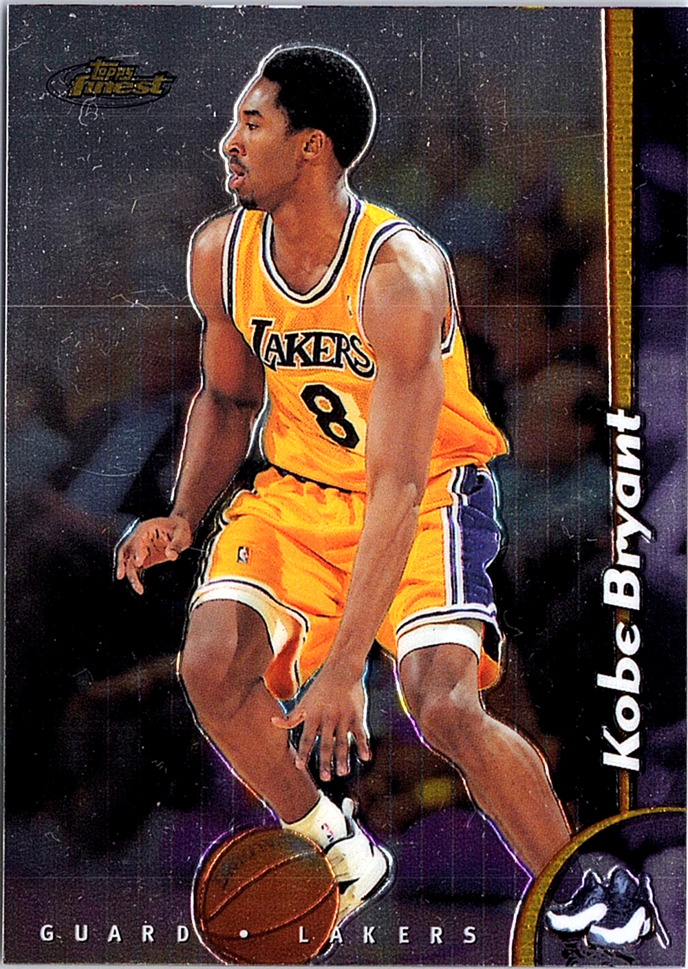 1998-99 Finest - No Protector Kobe Bryant 175 Basketball Los Angeles Lakers
