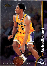 1998-99 Finest - No Protector Kobe Bryant 175 Basketball Los Angeles Lakers