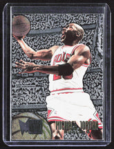 1995-96 Metal - Silver Spotlight Michael Jordan 13 Basketball Chicago Bulls