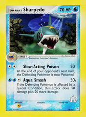 Team Aqua's Sharpedo EX Team Magma vs Team Aqua 18/95 LP