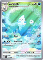 Vanillish Illustration Rare SV: White Flare 112/086 NM