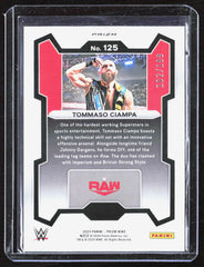 2024 Panini Prizm WWE - Blue Prizms Tommaso Ciampa 125 /199 Wrestling
