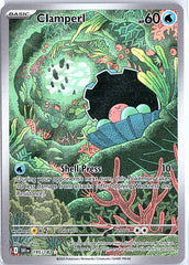 Clamperl Illustration Rare SV10: Destined Rivals 195/182 NM