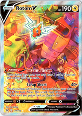 Rotom V (Alternate Full Art) Ultra Rare SWSH11: Lost Origin 177/196 NM