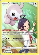 Castform Ultra Rare SWSH11: Lost Origin Trainer Gallery TG11/TG30 NM