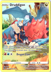 Druddigon Ultra Rare SWSH12: Silver Tempest Trainer Gallery TG09/TG30 NM