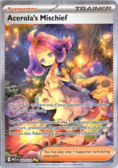 Acerola's Mischief Special Illustration Rare ME01: Mega Evolution 183/132 NM