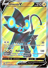 Luxray V (Full Art) Ultra Rare SWSH10: Astral Radiance 168/189 NM