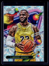 2023-24 Topps Chrome Cosmic - Nucleus Refractors LeBron James 59 Basketball