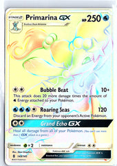 Pokemon | Primarina GX | RAINBOW HYPER RARE | Guardians Rising 149/145 |