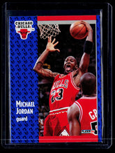 1991-92 Fleer Michael Jordan 29 Basketball Chicago Bulls