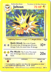 Jolteon (4) Holo Rare Jungle 04/64 LP