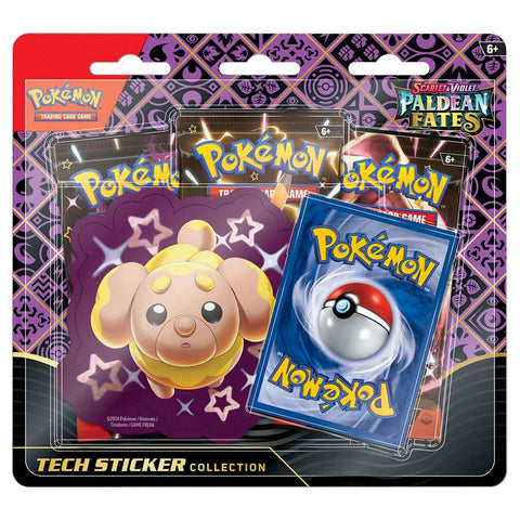 Pokemon - Scarlet & Violet Paldean Fates Tech Sticker Blister (Assorted)