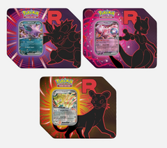 Pokemon TCG: Team Rocket Tin 5 Booster Packs - Assorted