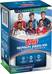 2025/26 Topps UEFA Club Competitions Soccer Value Box