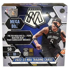 2022-23 Panini Mosaic NBA Basketball Trading Cards Mega Box
