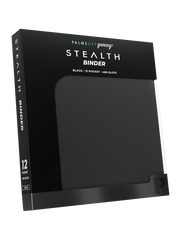 Stealth 12 Pocket Zip Binder - Black