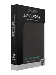 Collector's Series 9 Pocket Zip Binder - Black