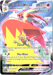 Blaziken VMAX Ultra Rare SWSH12: Silver Tempest Trainer Gallery TG15/TG30 NM