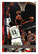 Michael Jordan Topps 123 NM