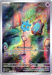 Bronzor Illustration Rare SV05: Temporal Forces 170/162 NM