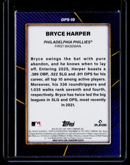 Bryce Harper Topps - OPS Leaders OPS-10 NM