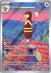 Watchog Illustration Rare SV: White Flare 153/086 NM