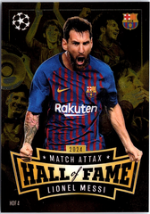 2024-25 Topps Match Attax Club Competition Lionel Messi HOF4 Soccer FC Barcelona
