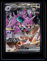 Team Rocket's Nidoking ex Holo SV10: Destined Rivals 233/182 NM