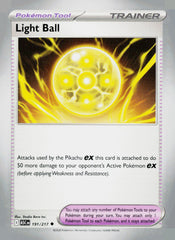 Light Ball ASC 191/217 NM